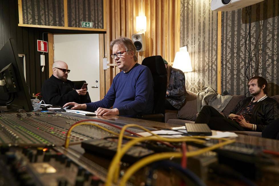 Risto Hemmi at Finnvox studio