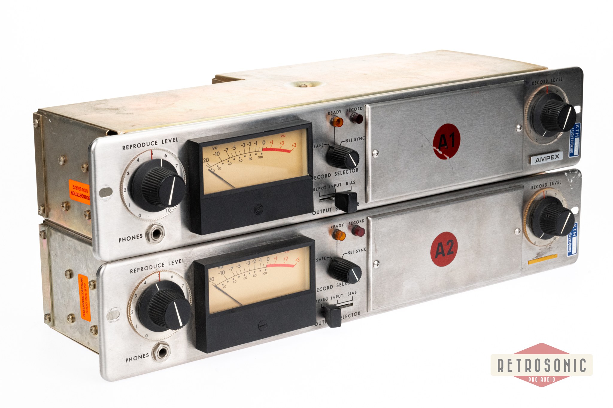 Ampex AG-440 Preamp Amp Module Pair