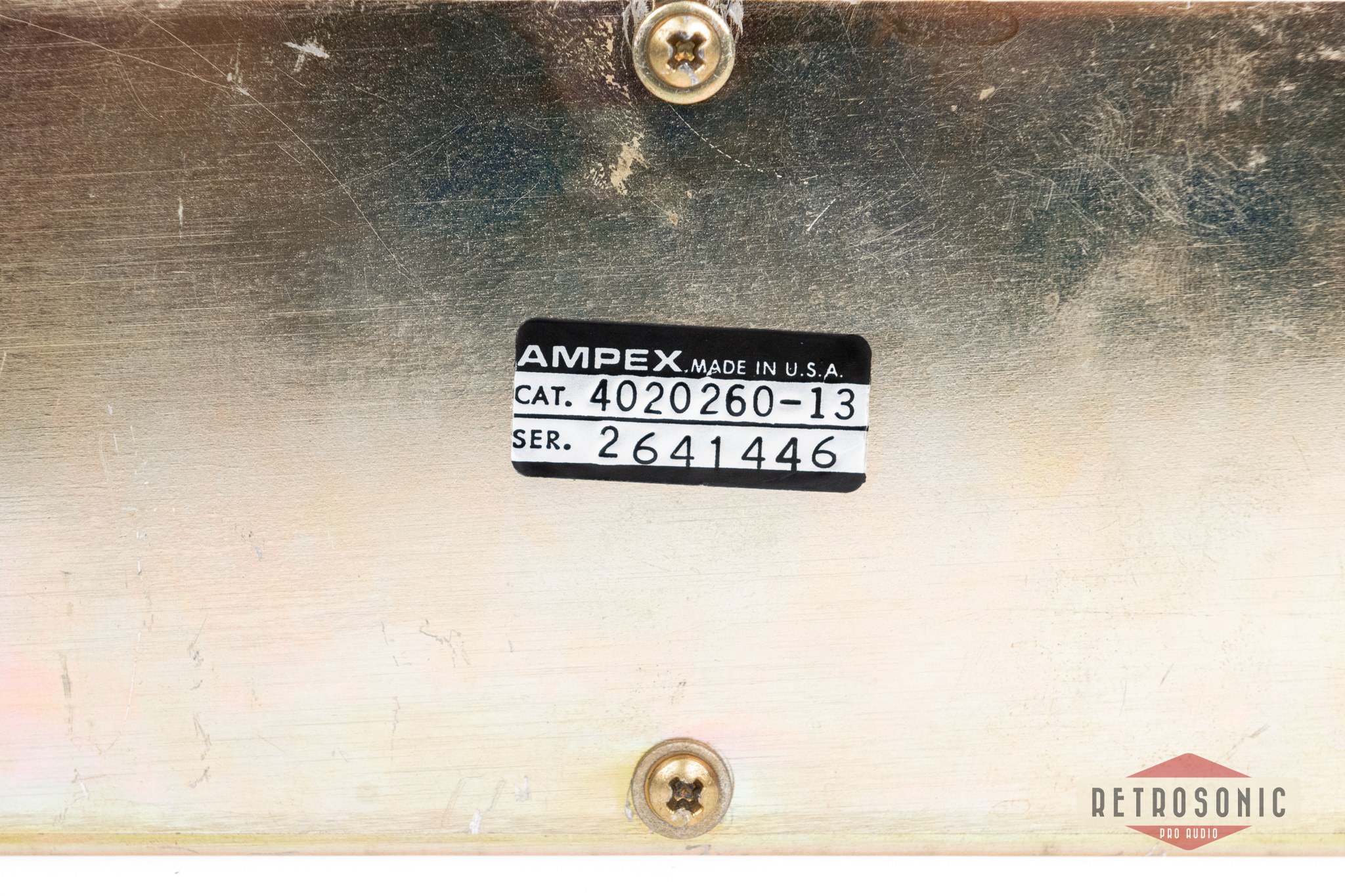 Ampex AG-440 Preamp Amp Module Pair