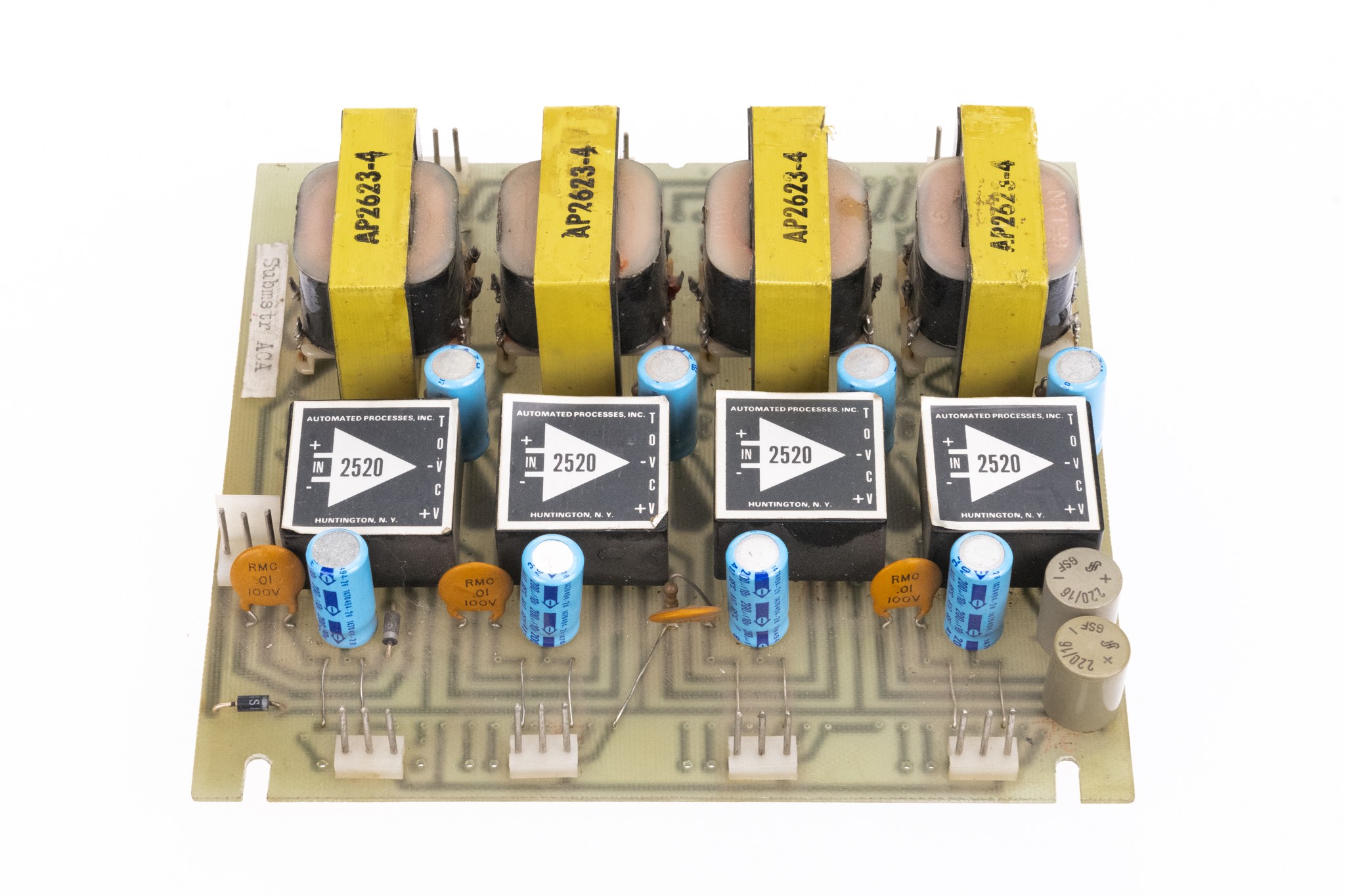 API 325 ACA (Active Combining Amplifier) Summing Line driver card w. 2520 DOA Vintage (Model 535 today)