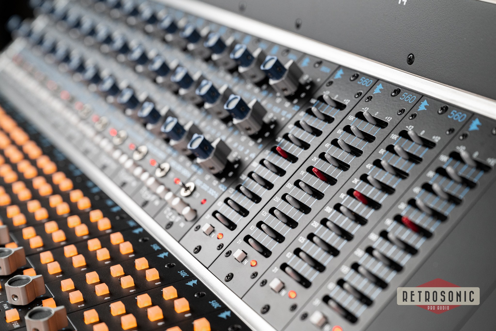 Api Audio 1608-IIA Mixing Console with Automation