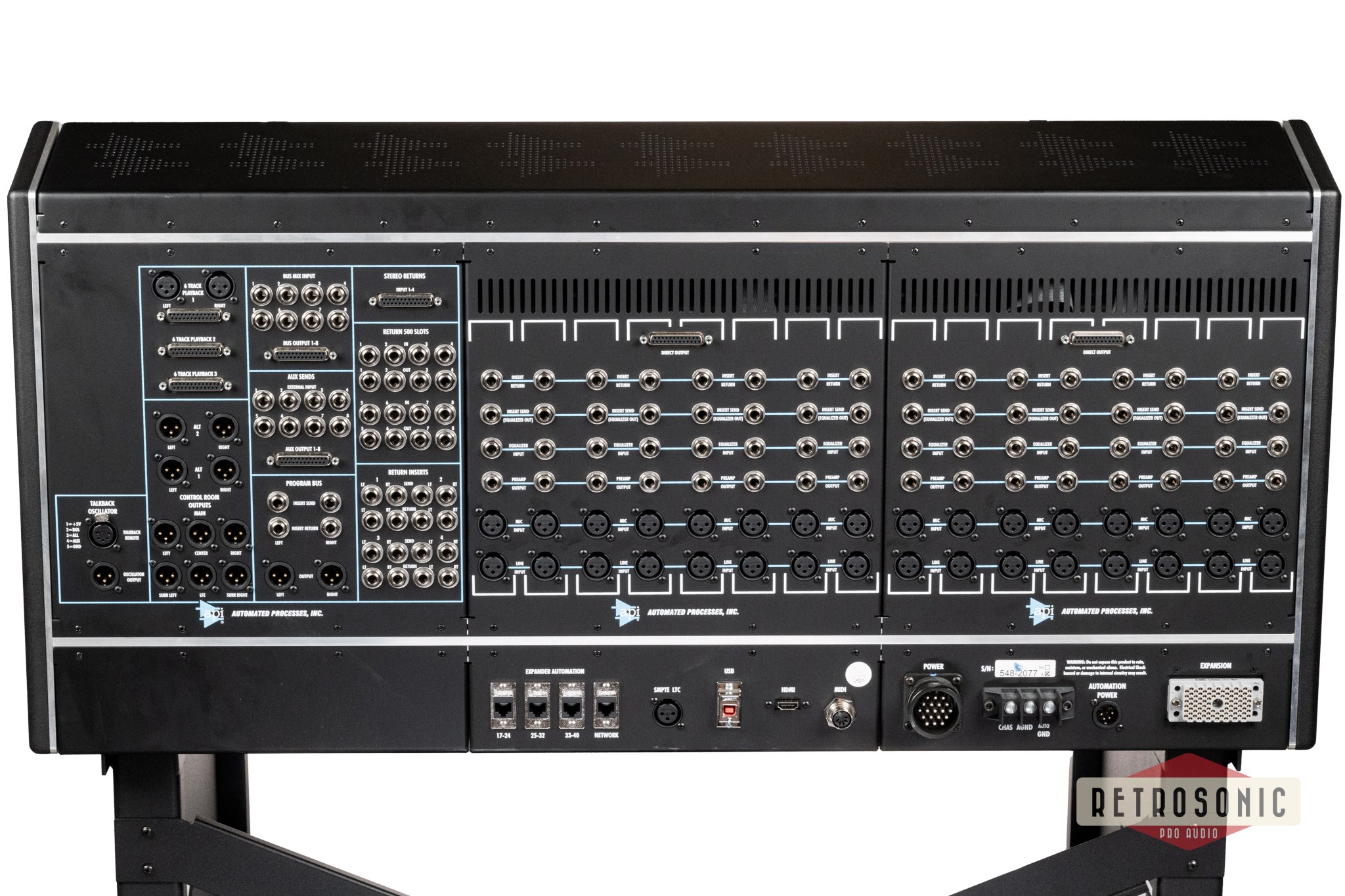 Api Audio 1608-IIA Mixing Console with Automation