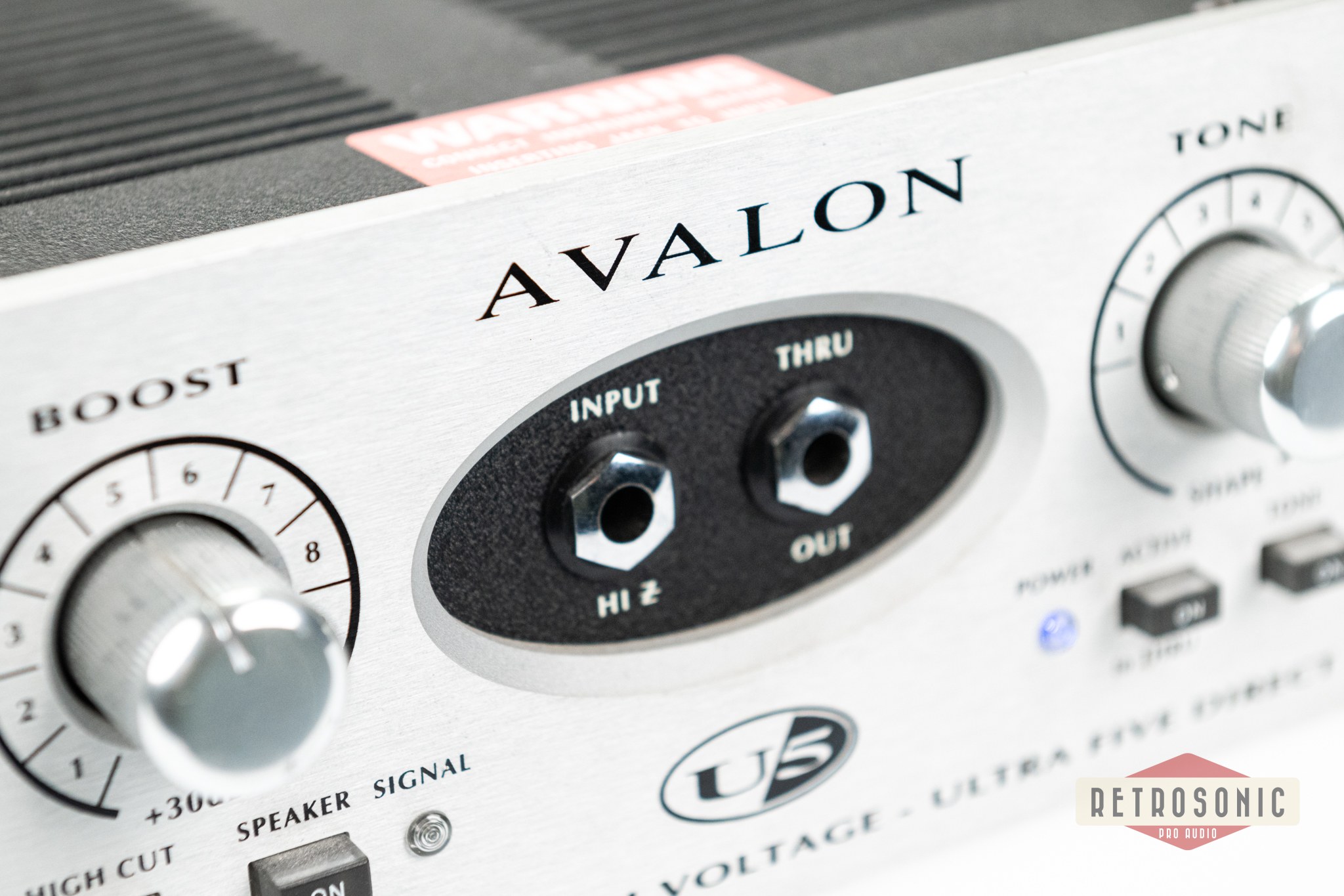 Avalon U5 Mono Instrument DI Preamp