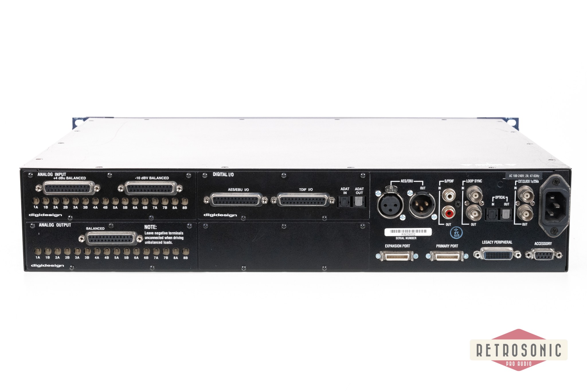 Avid 192 Analog I/O Blue