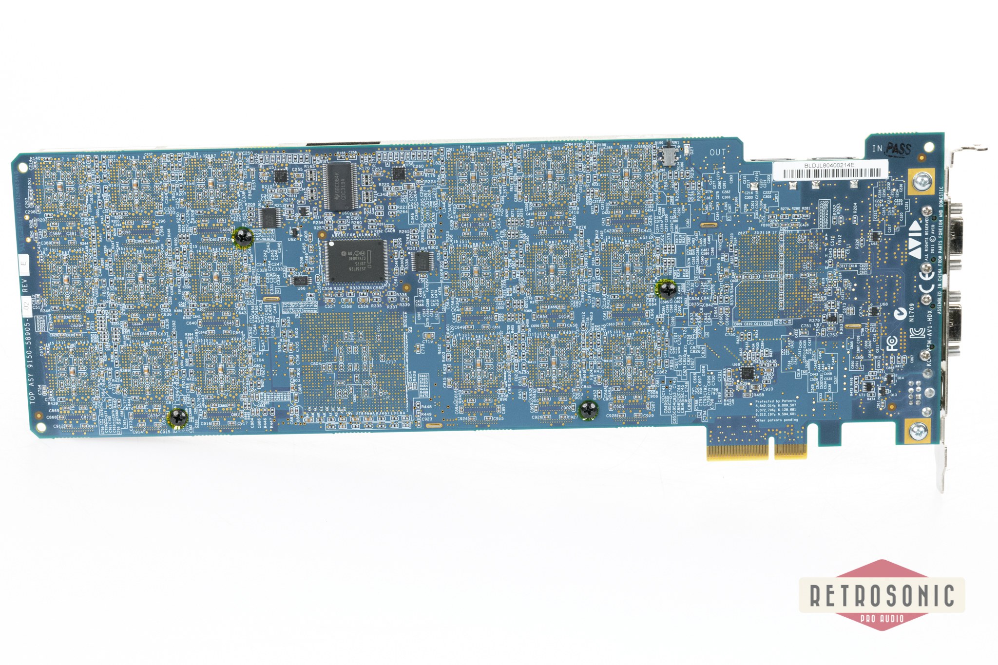 Avid HDX PCIe card #1