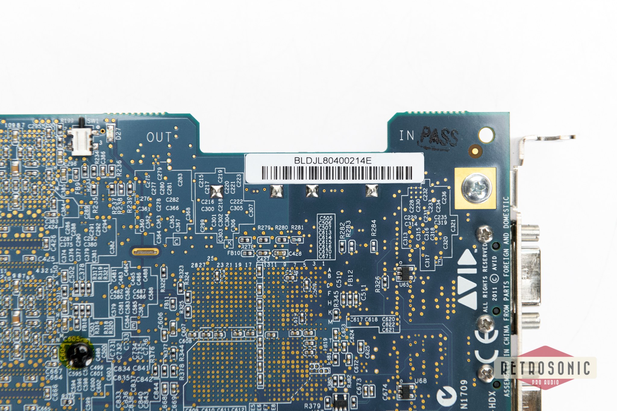 Avid HDX PCIe card #1