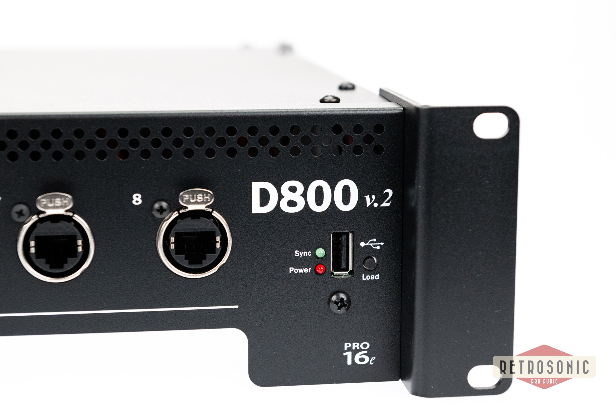 Aviom D800D A-Net Distributor, with A-Net Bridge input and Dante interface