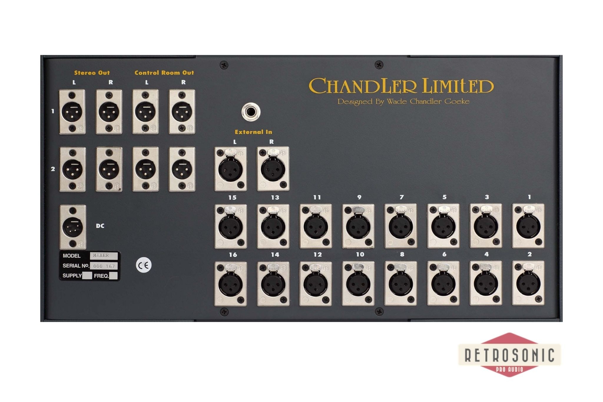 Chandler Mini Rack Mixer 16-ch Expander