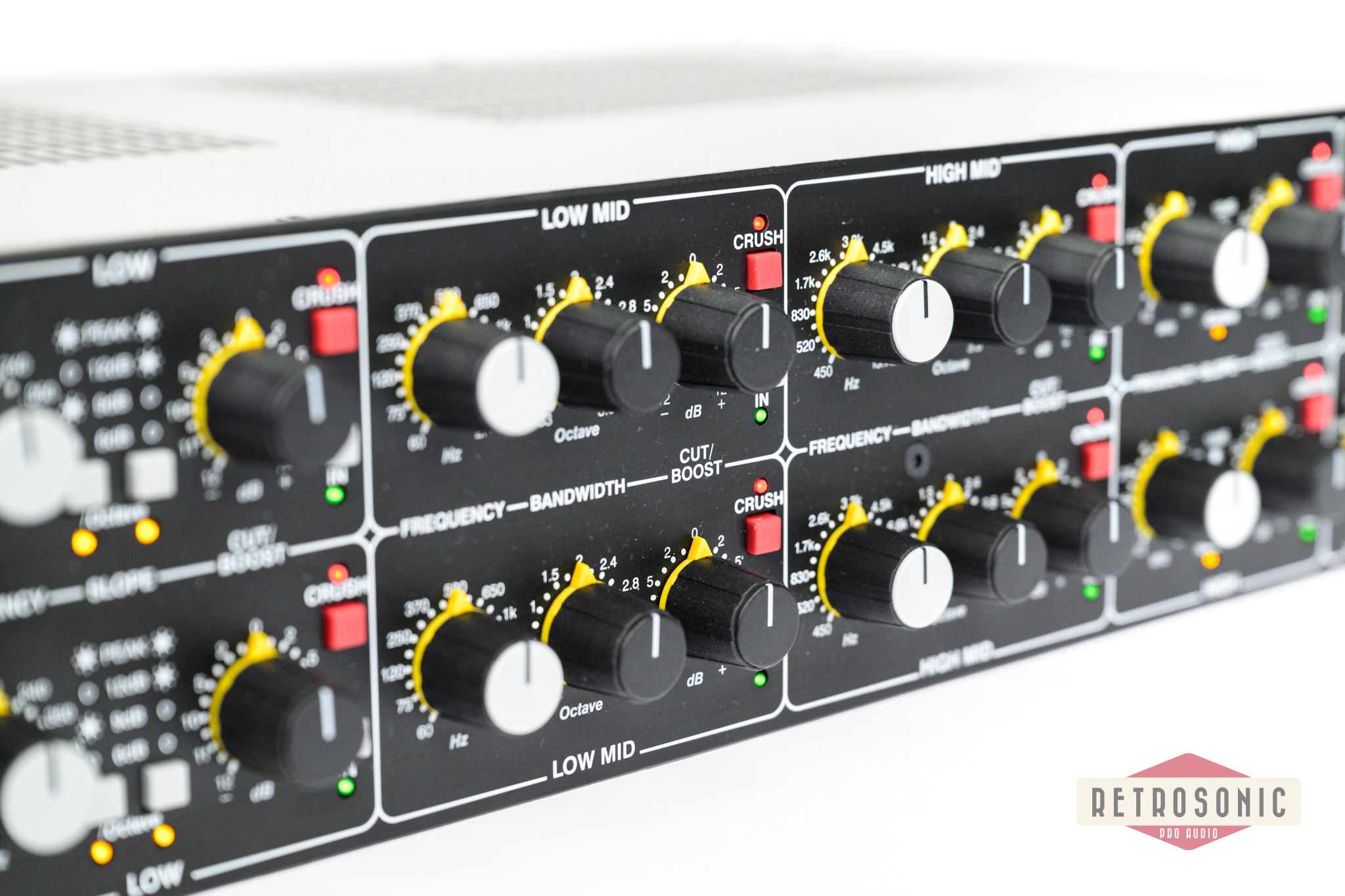 Drawmer 1971 Dual 4-band Parametric EQ