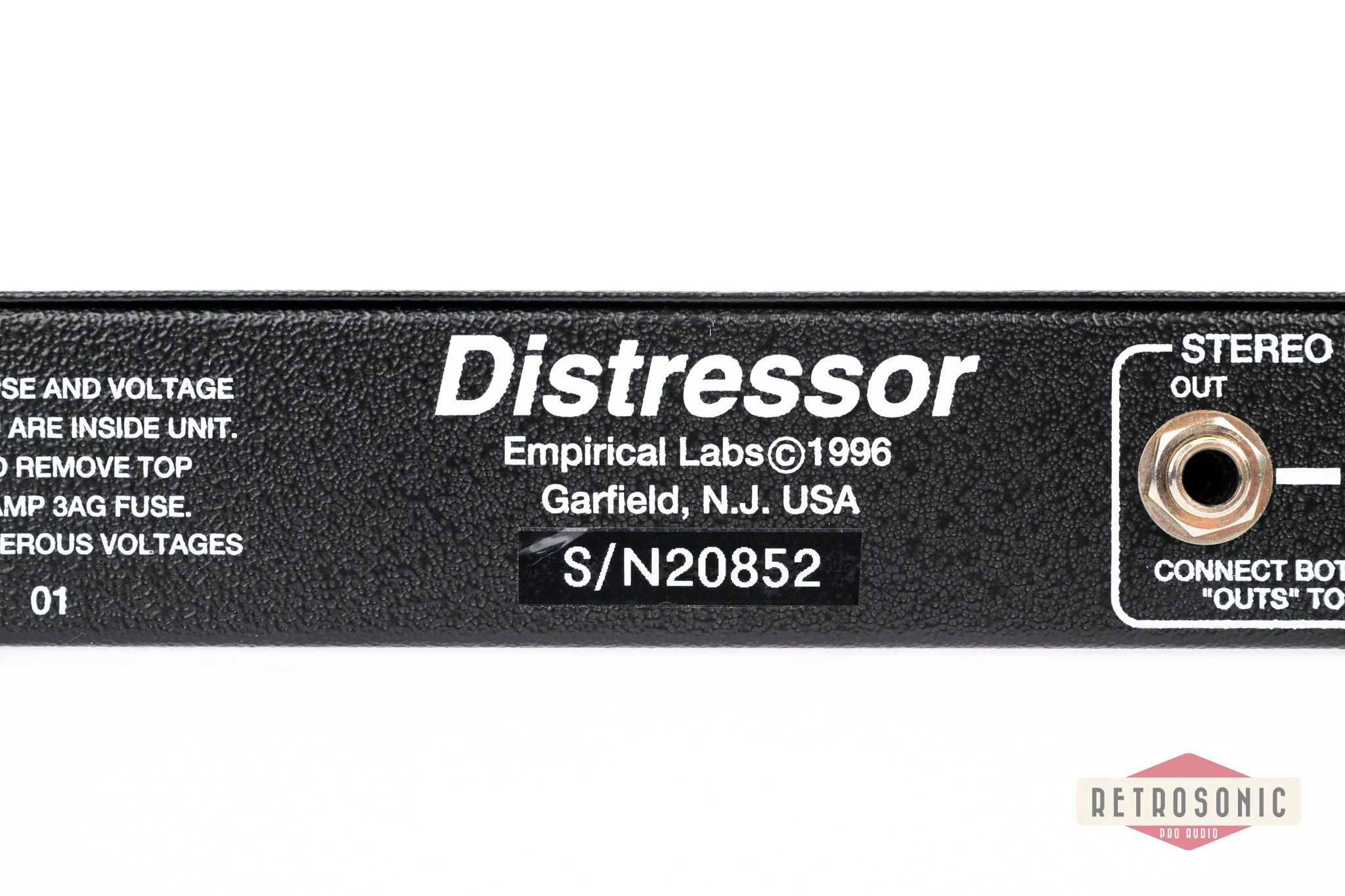 Empirical Labs Distressor EL8-X with British Mode #1