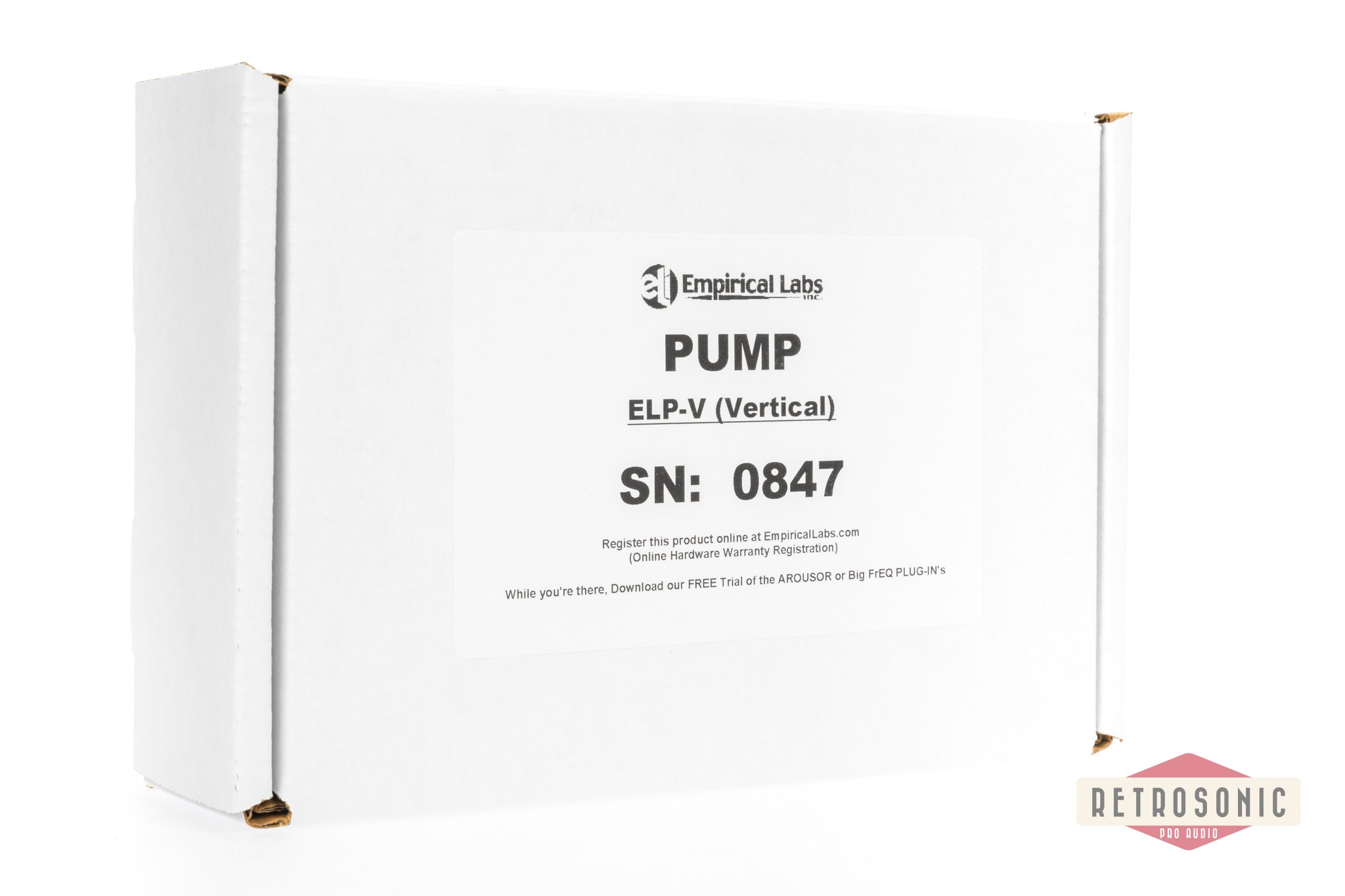 Empirical Labs PUMP Classic Knee Compressor 500 Series Module