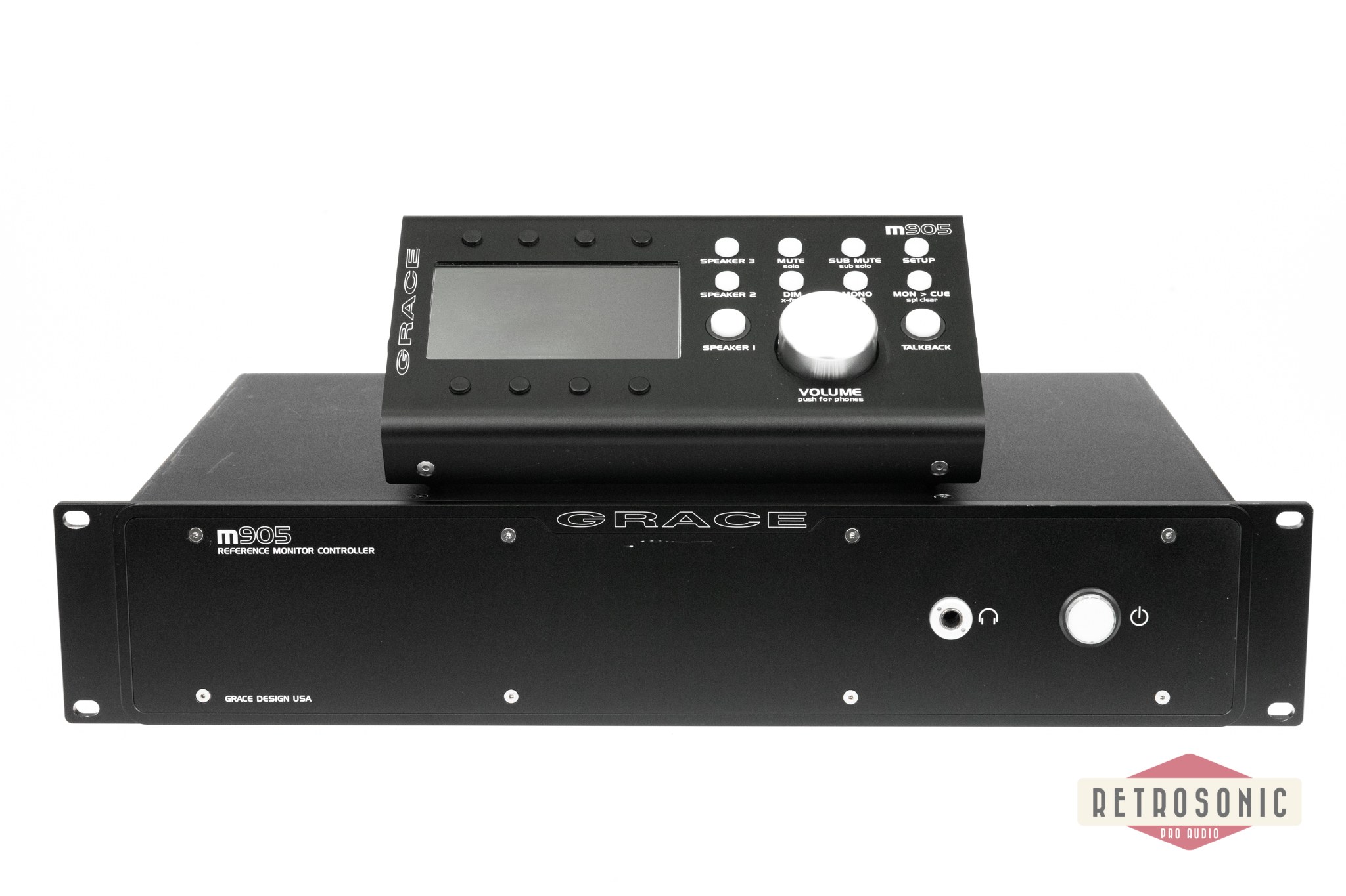 Grace Design M905 Reference Stereo Monitor Controller Black