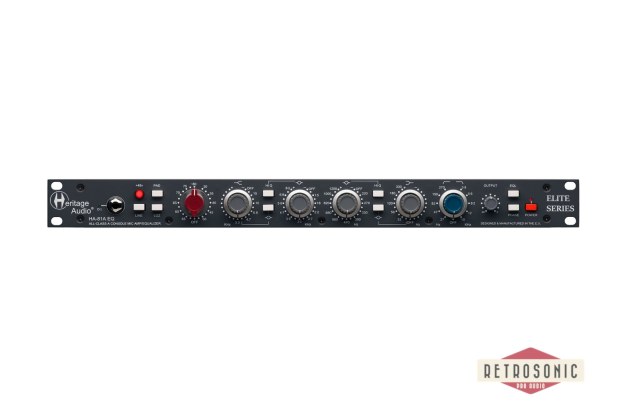 Heritage Audio 81A Elite. 73 Preamp with 81 EQ