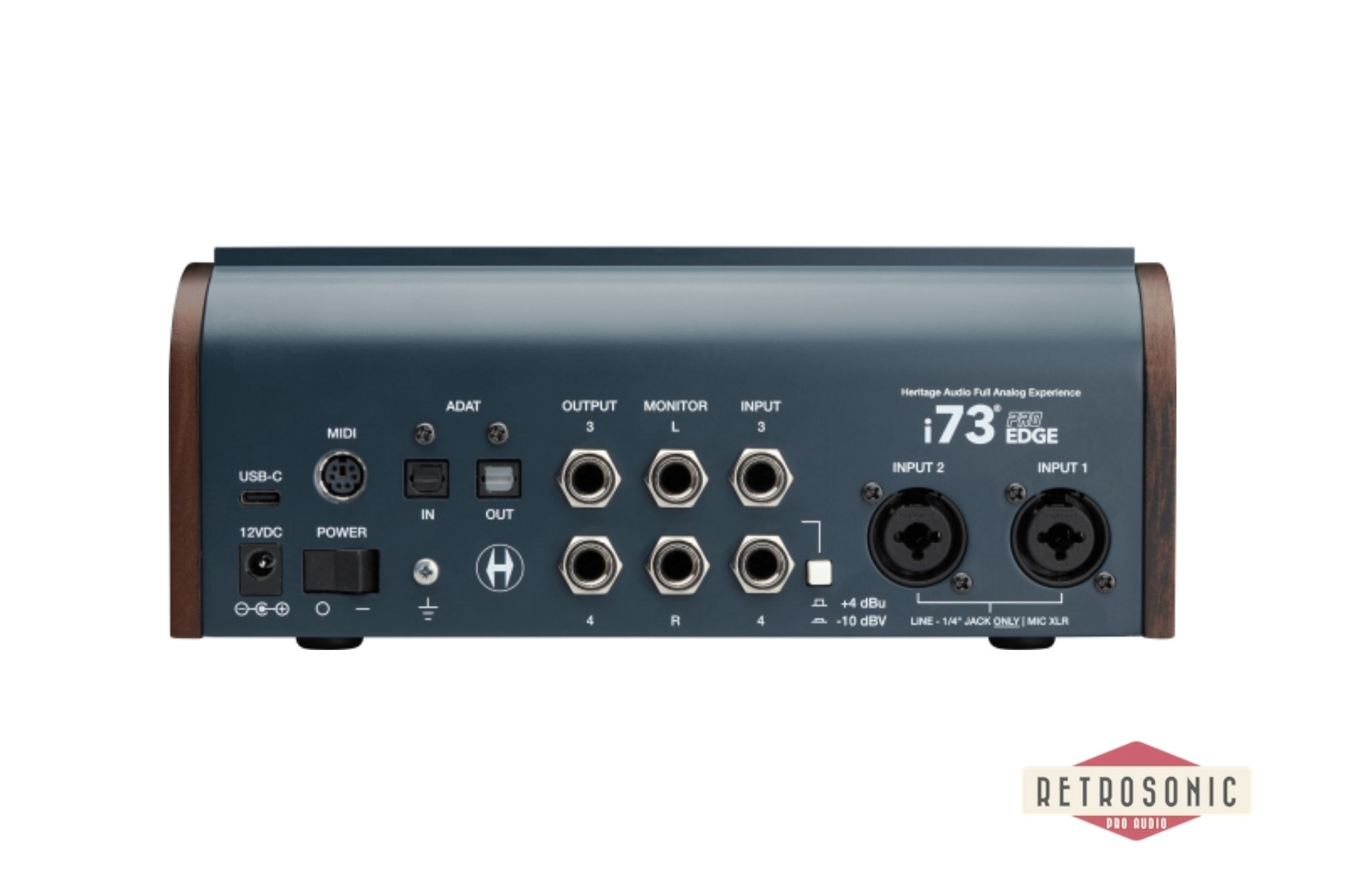 Heritage Audio i73 PRO EDGE USB C Interface