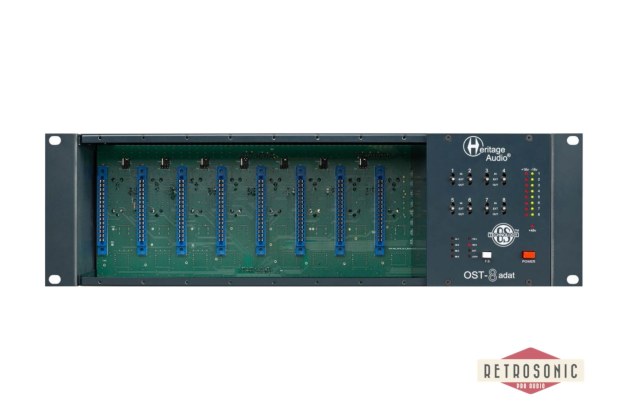 Heritage Audio OST 8 ADAT 500 Series 8-slot rack