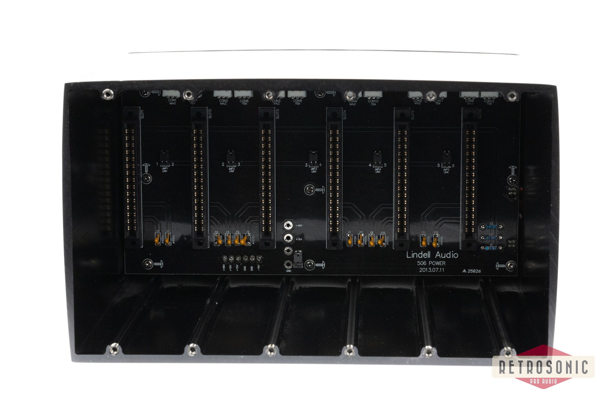 Lindell Audio 506 Power MkI 6-Slot 500-Series Chassis Lunchbox