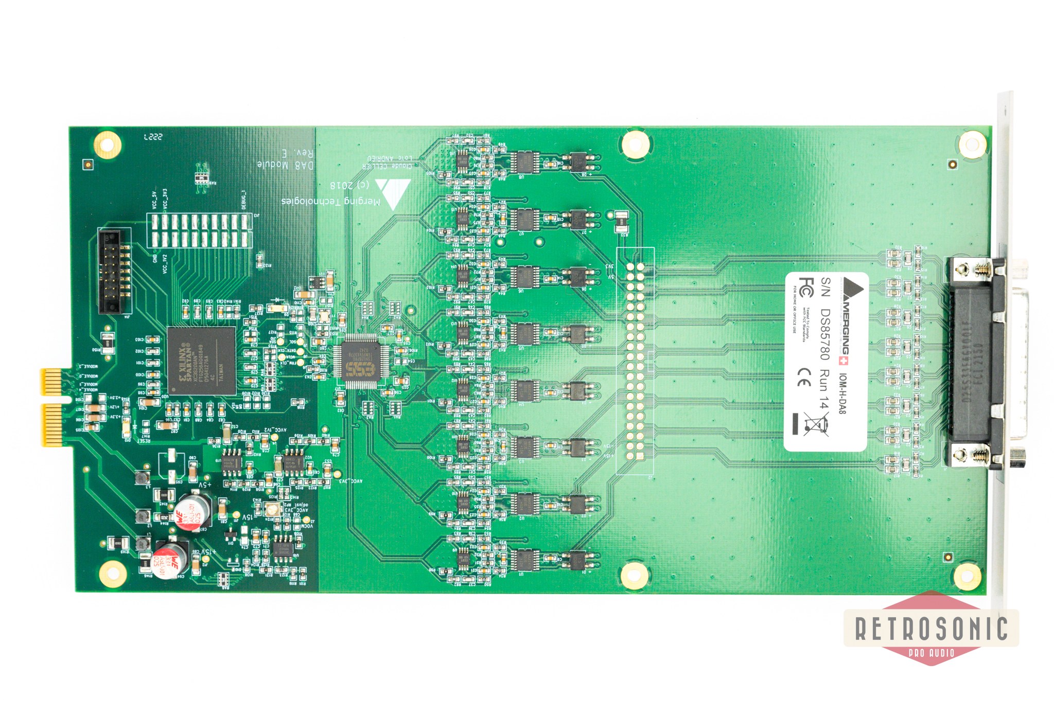 Merging DA8 Horus/Hapi 8 ch. Line Output DA-module up to 192 kHz #1