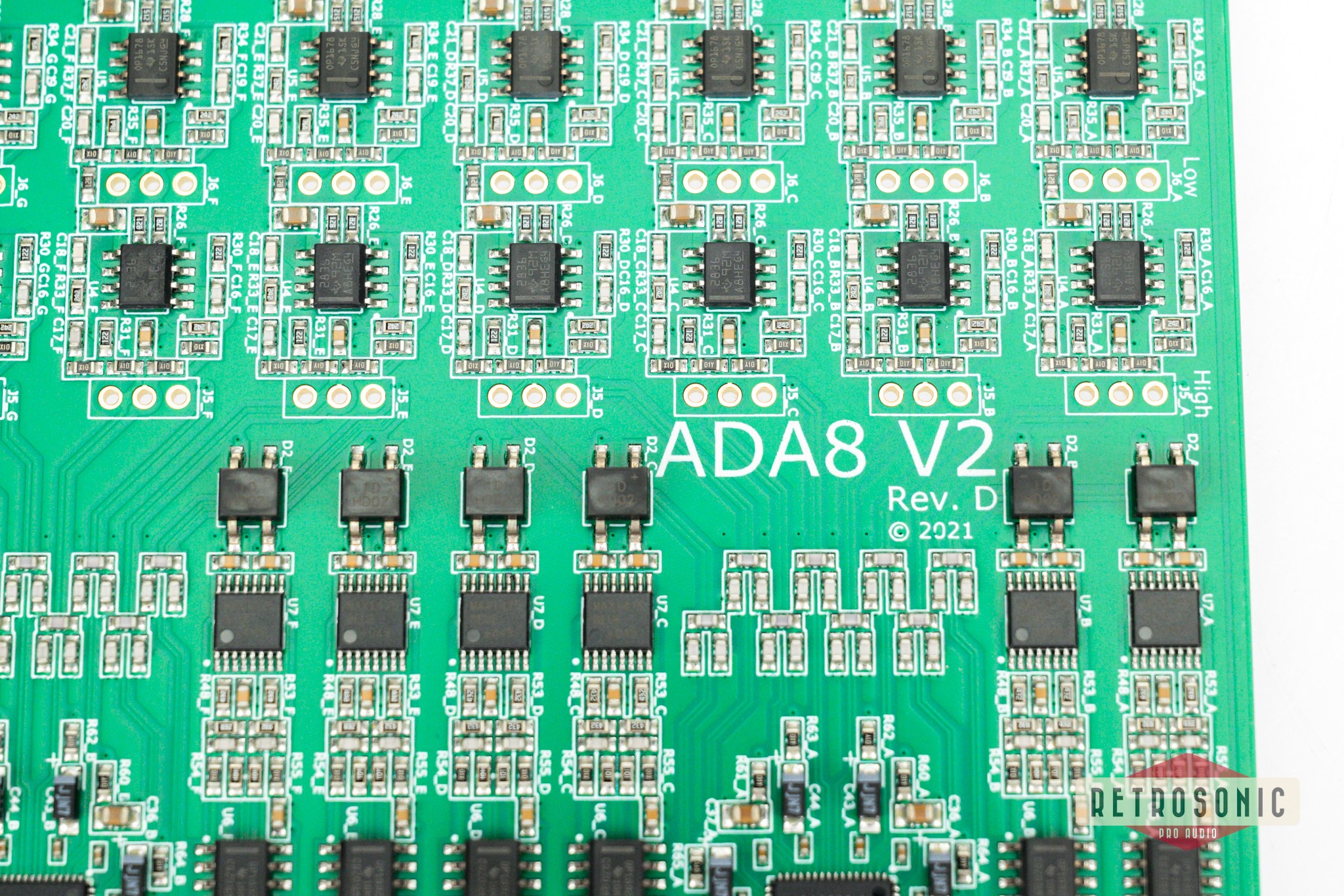 Merging Horus/Hapi 8 channel Mic/Line A/D & DA module up to 192 kHz V2