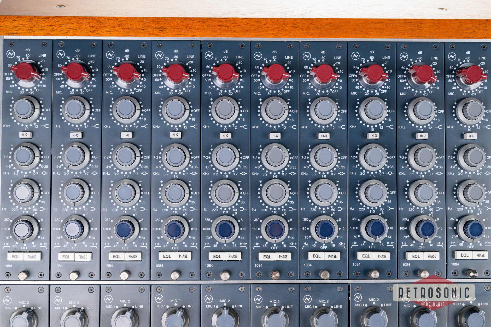 Neve BCM10/2 Ten Channel Console Vintage #A21687