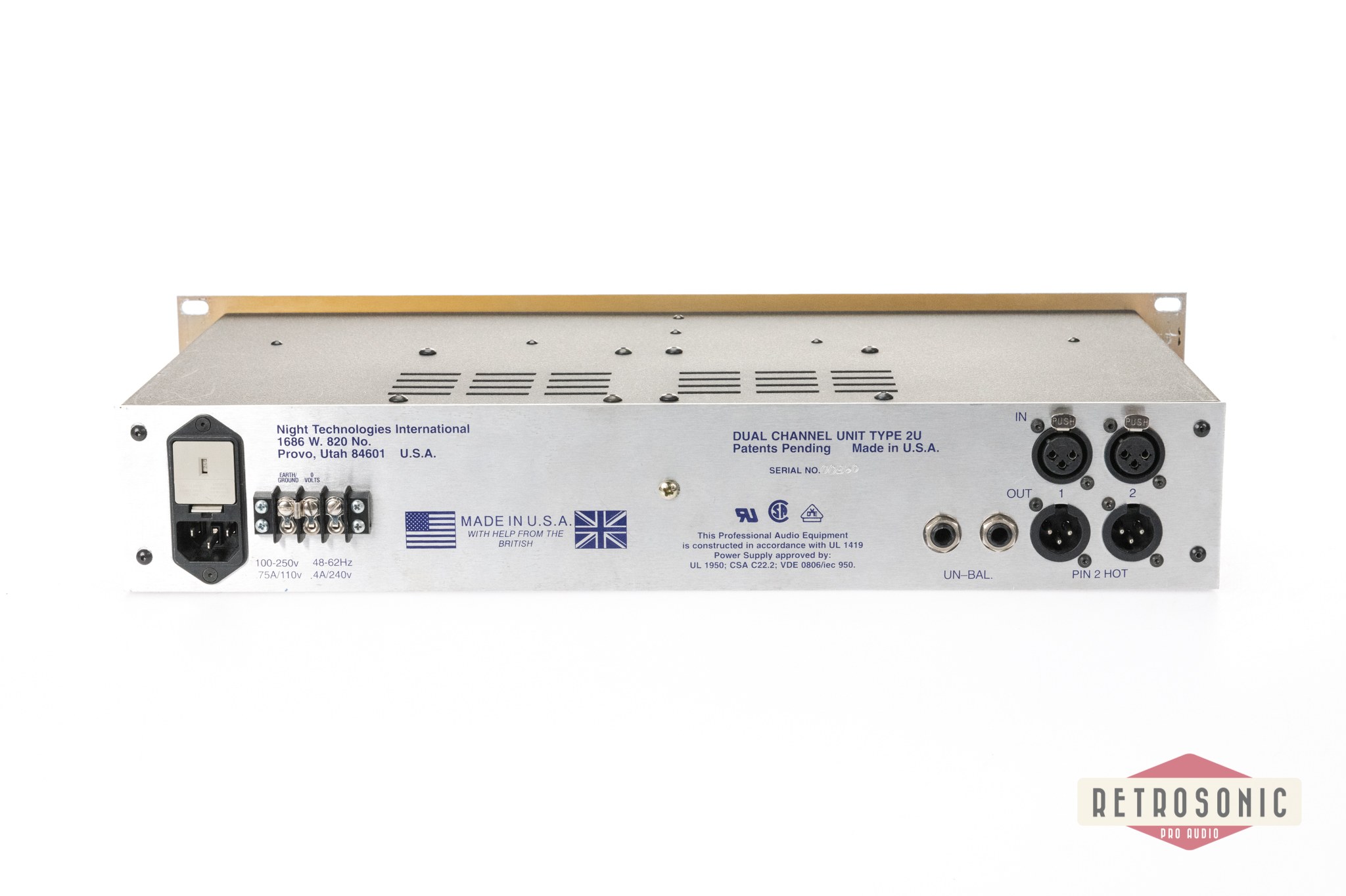 NTI EQ3 (Maag EQ4) Dual Channel 6-Band EQ