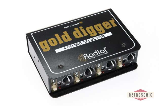 Radial Gold Digger. Switch issues.