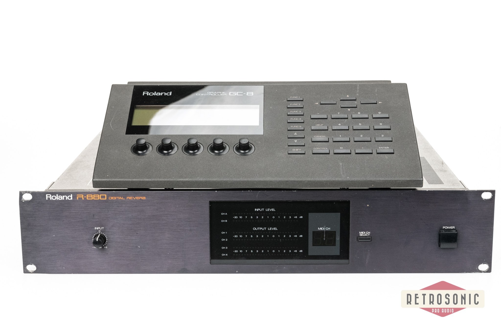 Roland R-880 + GC-8 Graphic Controller