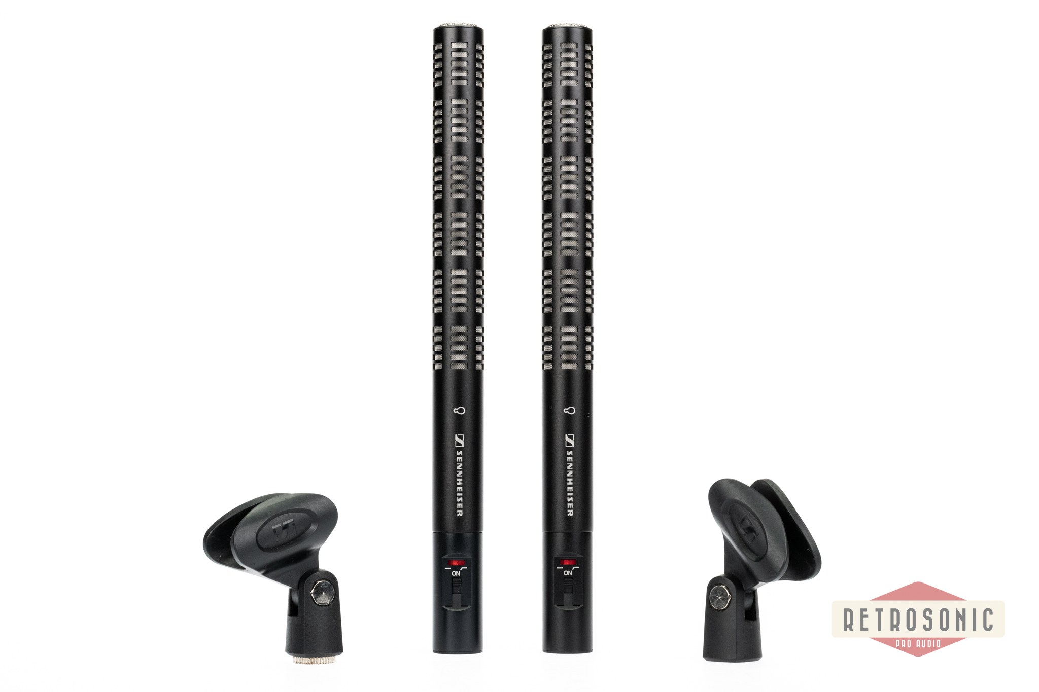 Sennheiser ME66/K6 Shotgun pair (MC6777)