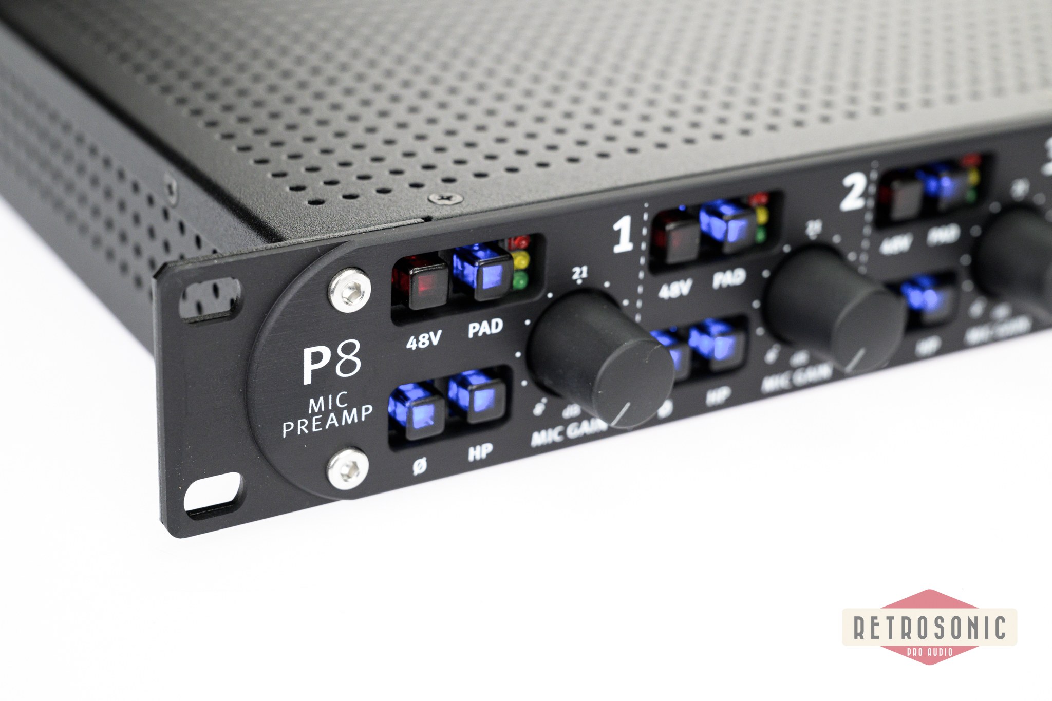 SPL P8 + ADC8 8-Channel Microphone Preamplifier and A/D Converter