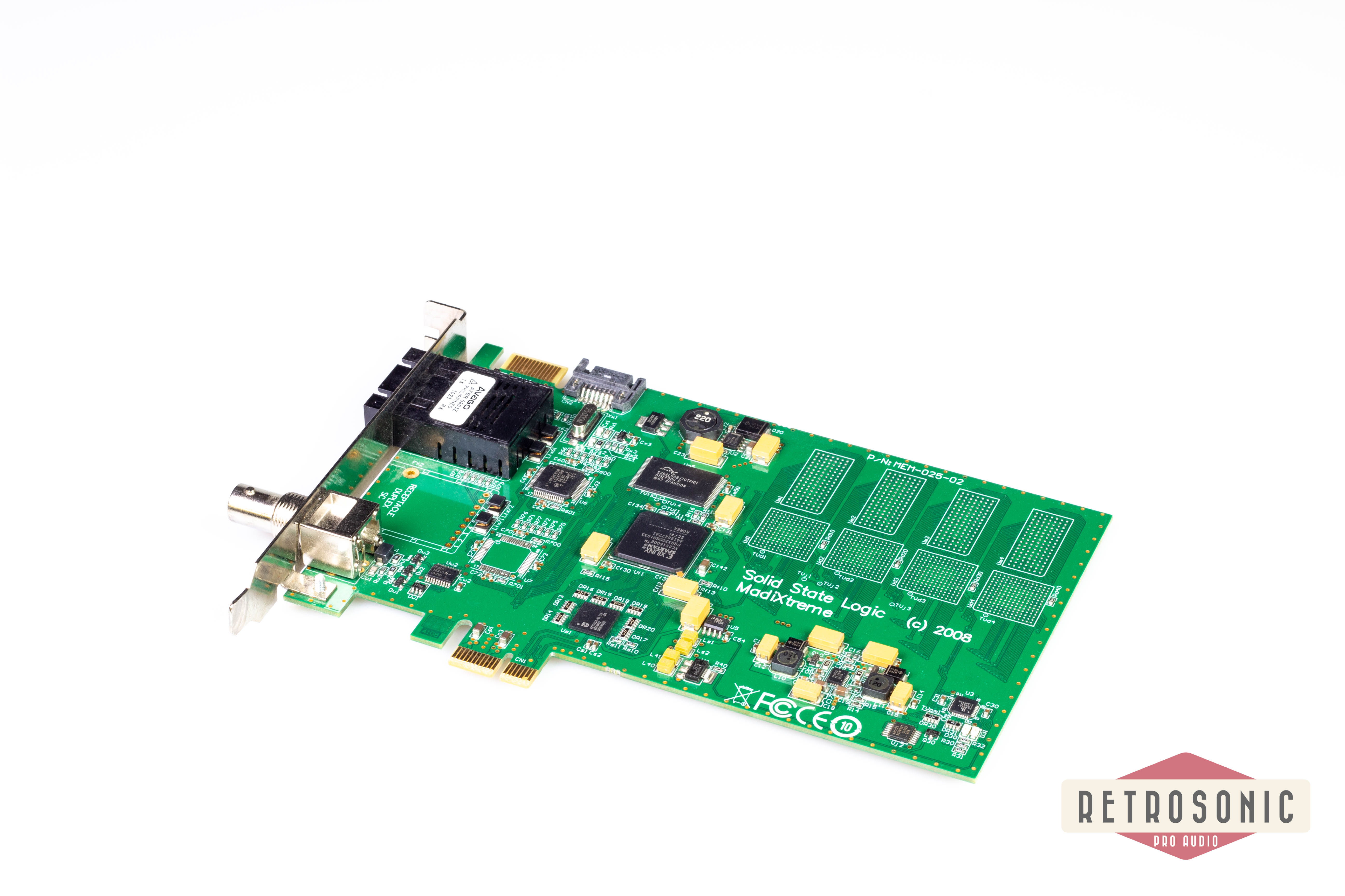 SSL MadiXtreme 64-channel PCIe-MADI card