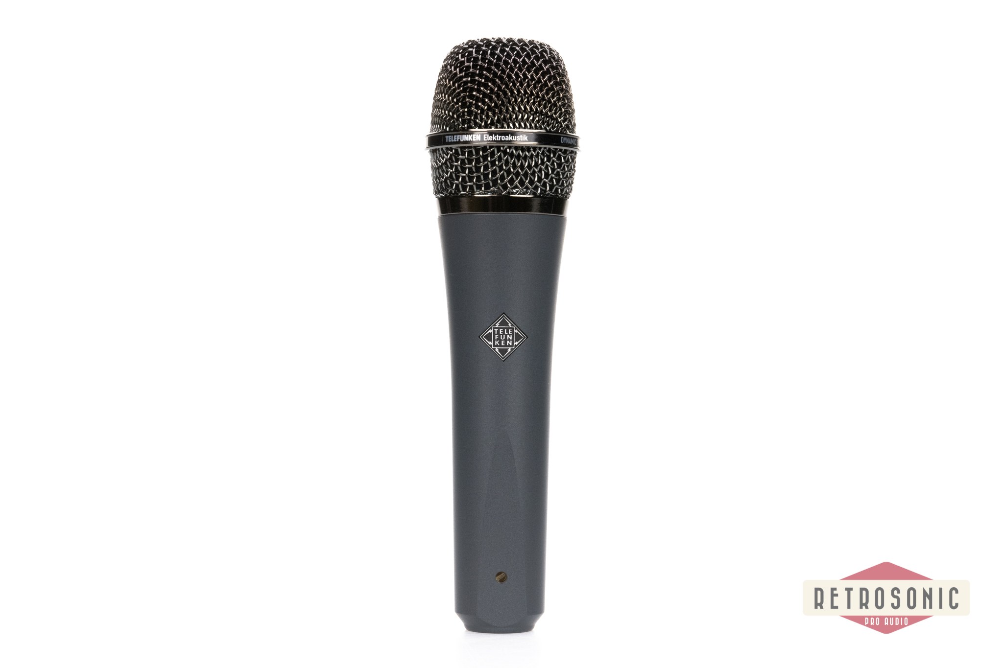 Telefunken M81 Dynamic Microphone Gray with Black Nickel grille