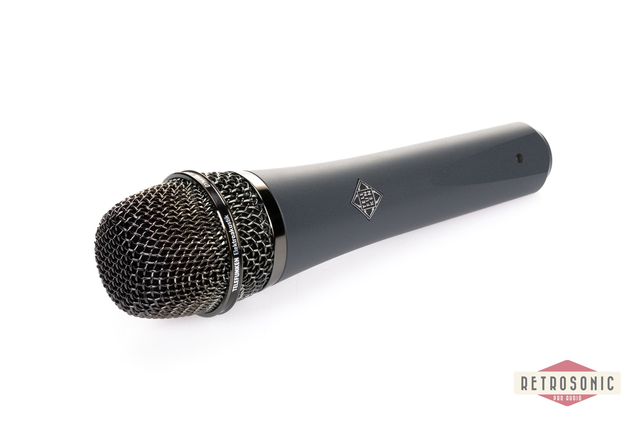 Telefunken M81 Dynamic Microphone Gray with Black Nickel grille