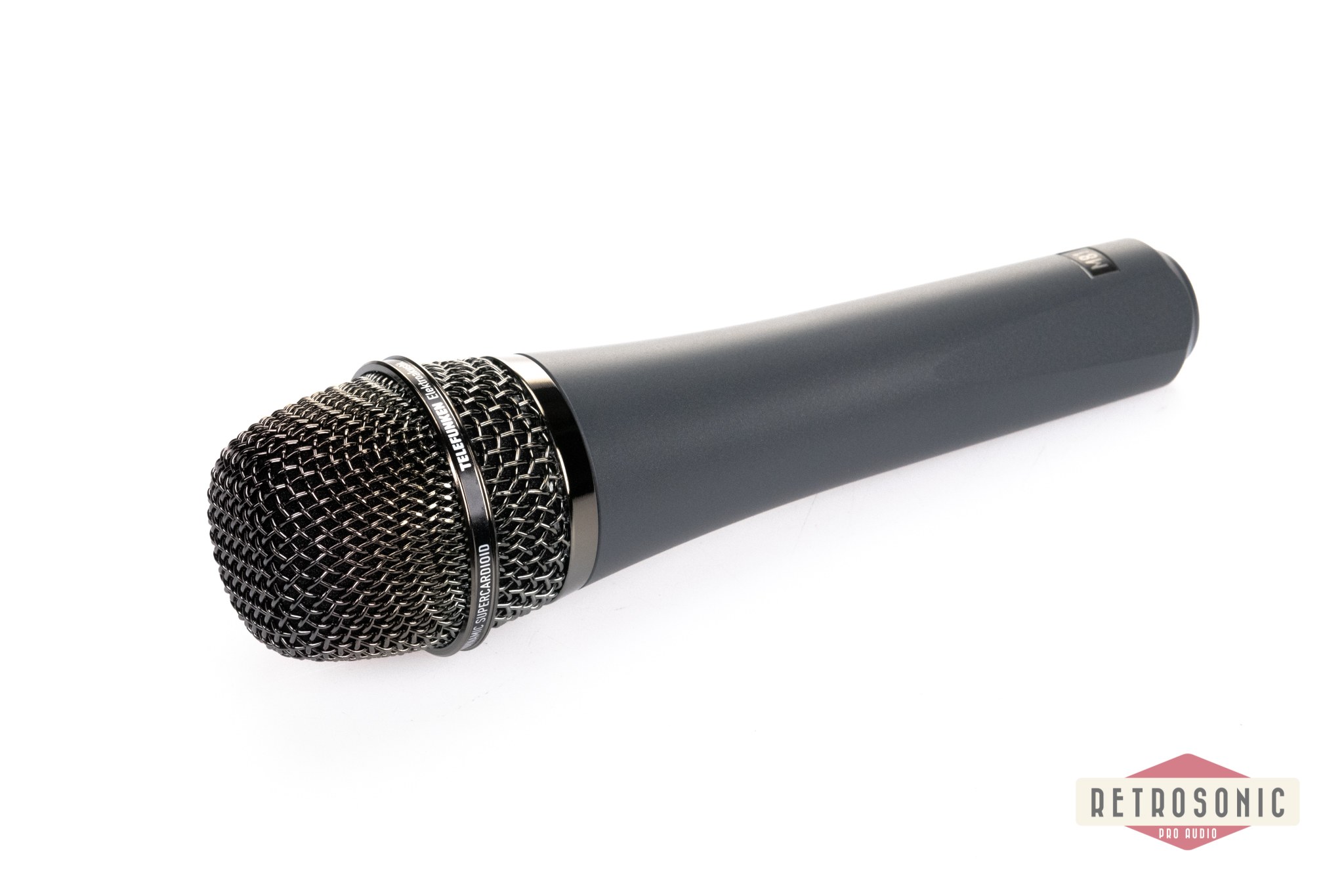 Telefunken M81 Dynamic Microphone Gray with Black Nickel grille