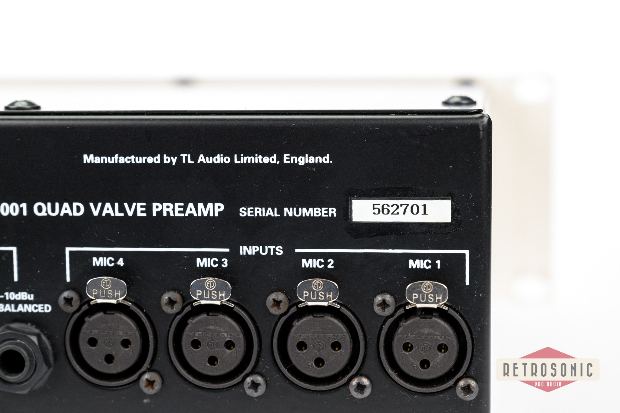 TL Audio TLA 5001 4-ch Tube Mice Preamp #1