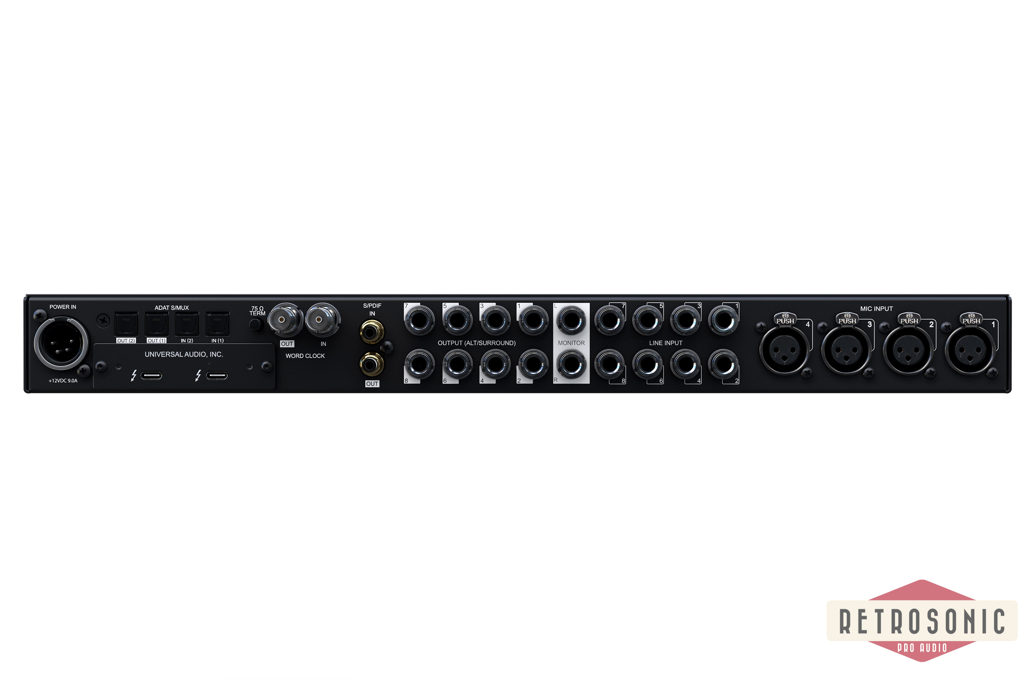 Universal Audio Apollo X8 TB3 Audio Interface (Mac/Win)