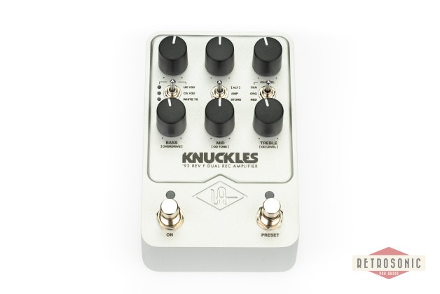 Universal Audio UAFX Knuckles ´92 Rev F Dual Rec Amplifier