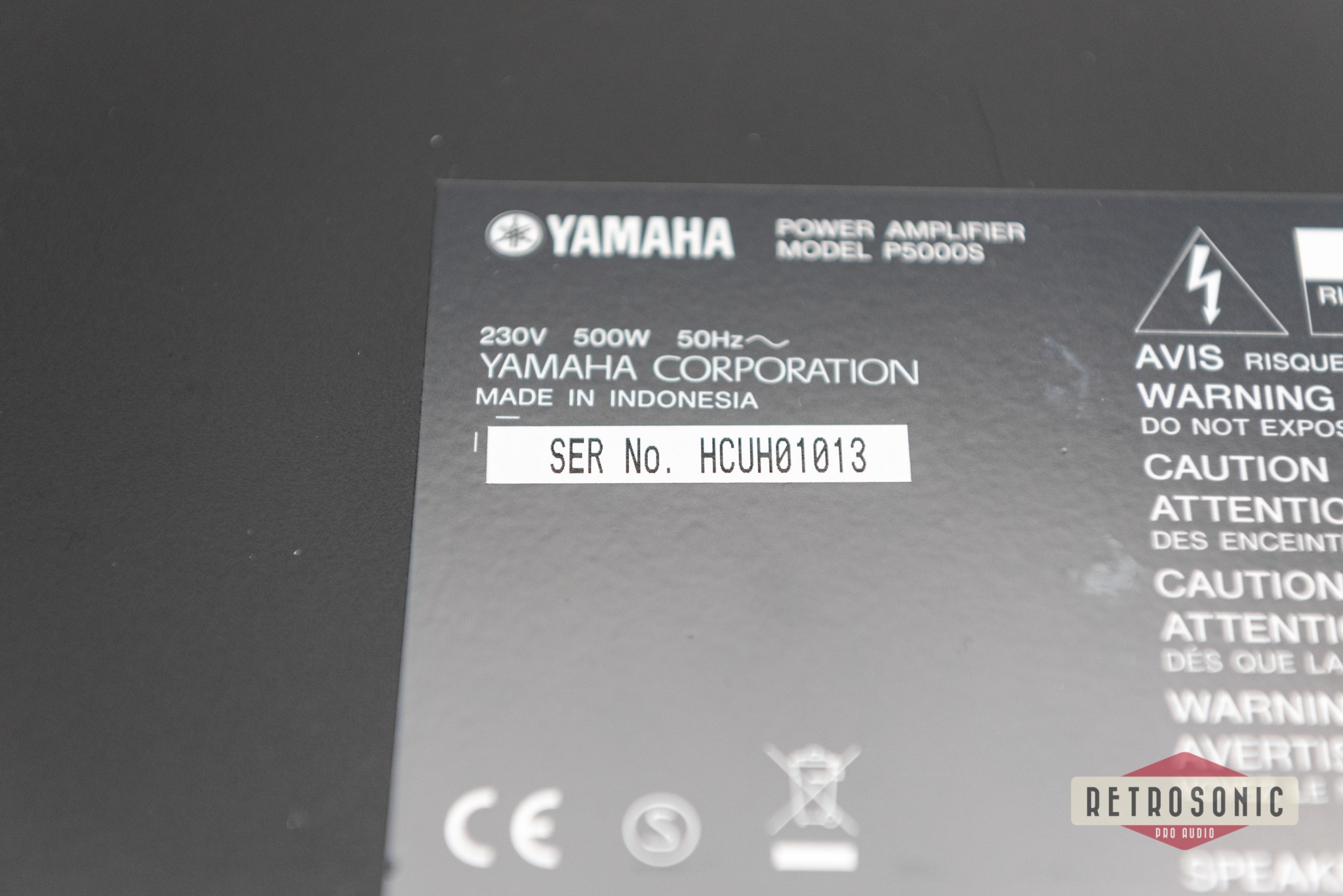 Yamaha Power Amp P5000S 2x525W / 4 Ohm #1