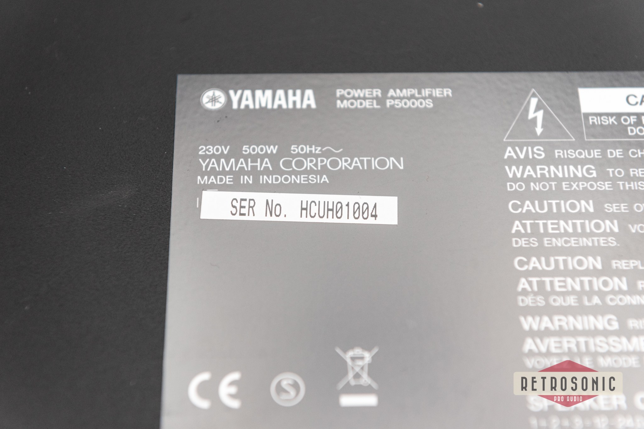 Yamaha Power Amp P5000S 2x525W / 4 Ohm #2